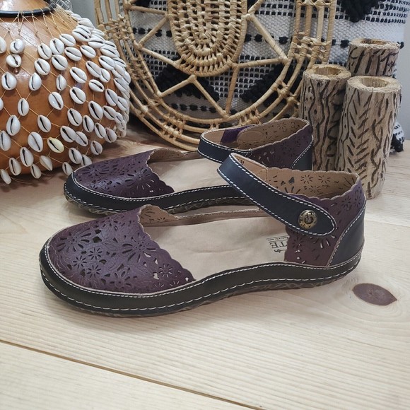 Spring Step Shoes Lartiste Spring Step Kysandra Mary Jane Shoe Flat